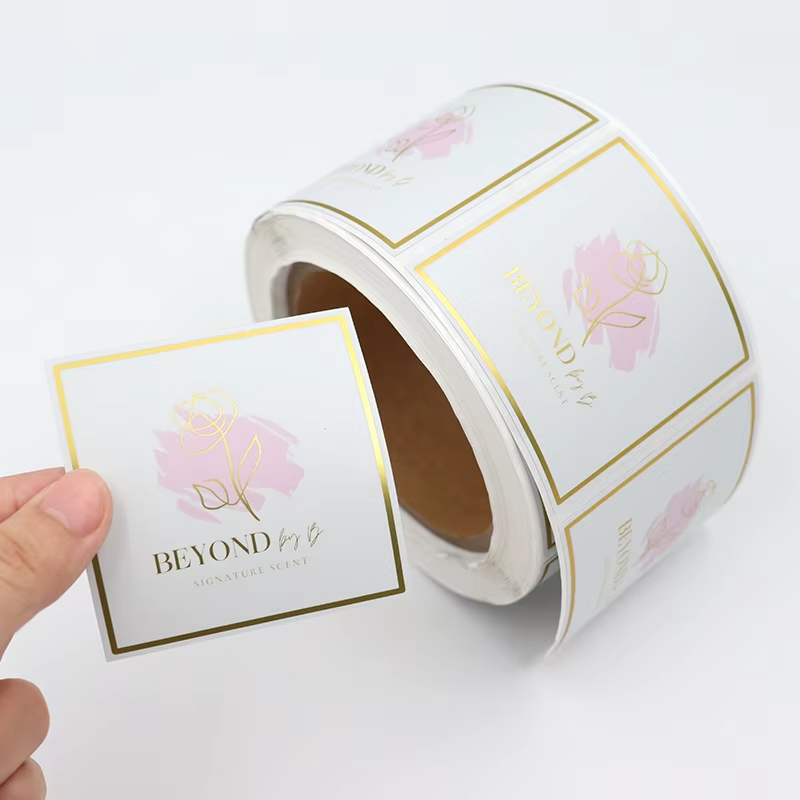 Luxury Skincare Labels - Etykiety kosmetyczne luksusowe na zamówienie｜Naklejki BOPP