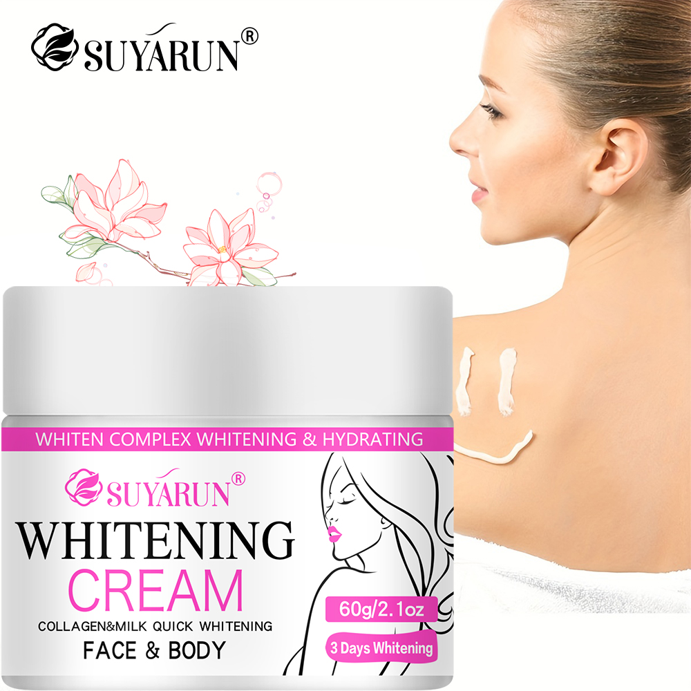 Luxury Skincare Whitening Cream - SUYARUN Świąteczny Zestaw Prezentowy: Rozjaśniający Krem
