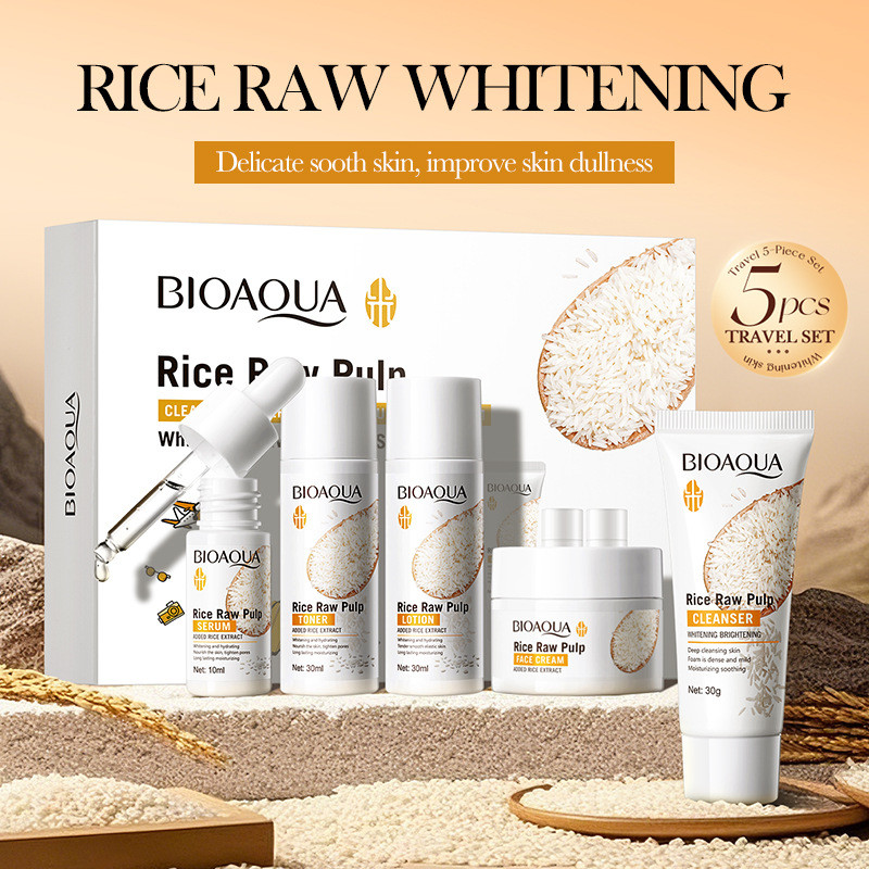 Luxury Skincare Kit - 5 szt. BIOAOUA Zestaw do pielęgnacji