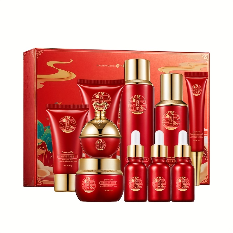 Luxury Skincare Kit - Zestaw 10 produktów do pielęgnacji twarzy