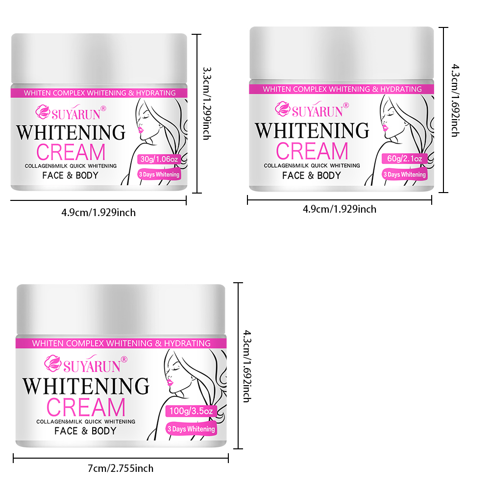 SUYARUN Świąteczny Zestaw Prez – Luxury Skincare Whitening Cream recenzja i cena