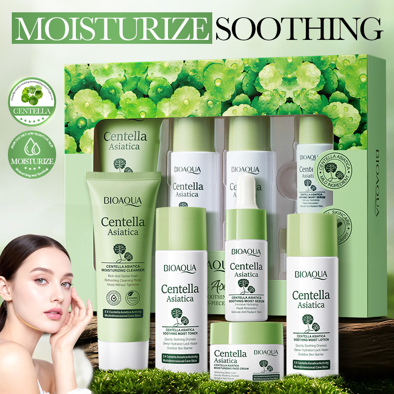 5 sztuk/zestaw BIOAQUA Centell – Luxury Skincare Kit recenzja i cena