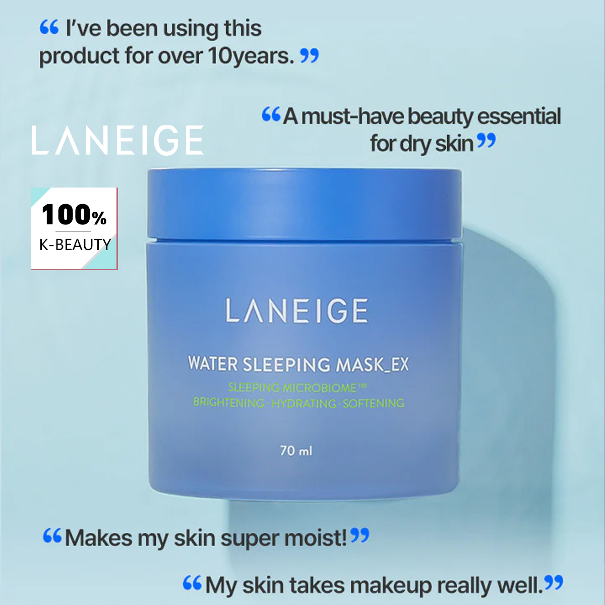 LANEIGE Water Sleeping Mask 70 – Luxury Skincare Fridge recenzja i cena