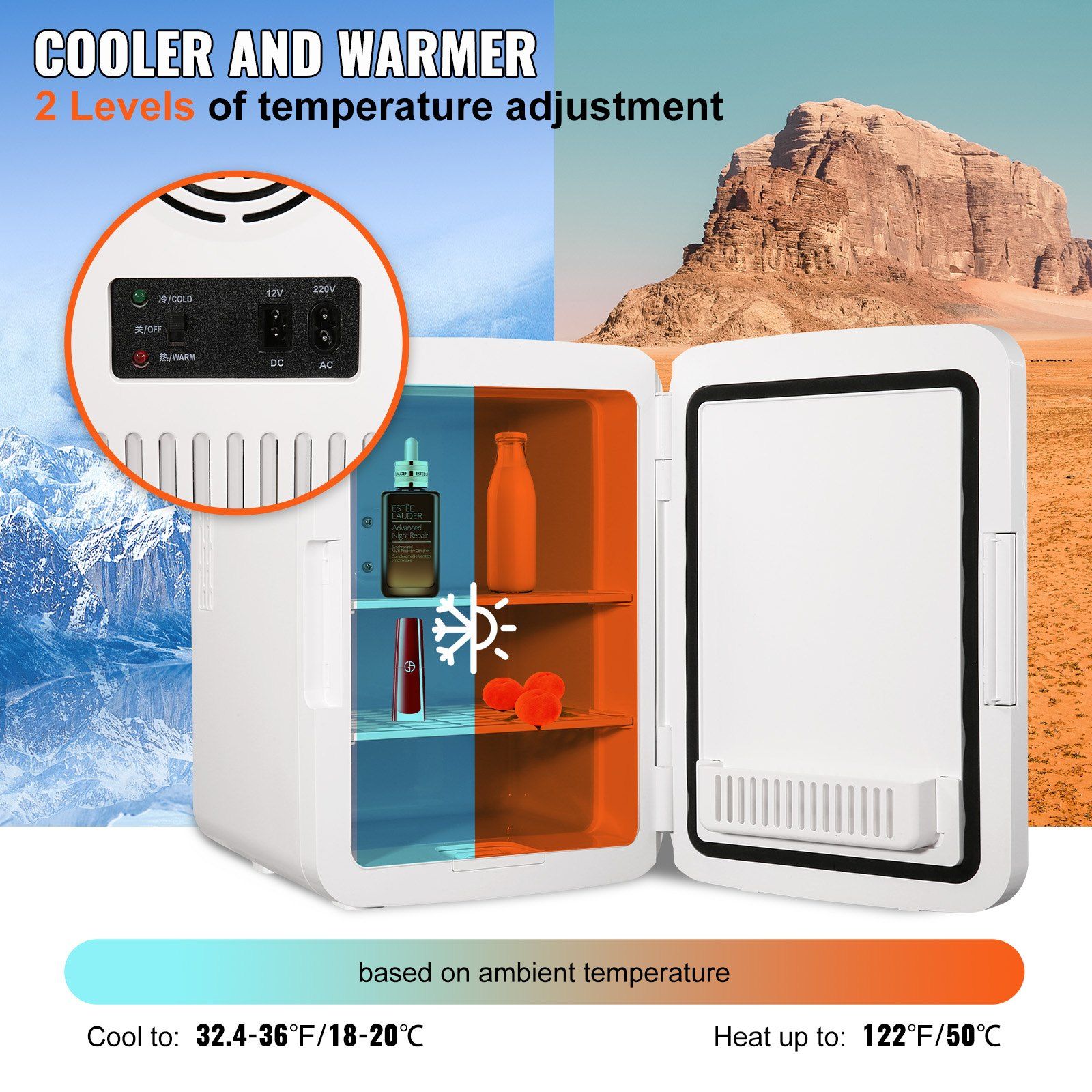 Mini lodówka/termoizolator prz – Luxury Skincare Fridge recenzja i cena